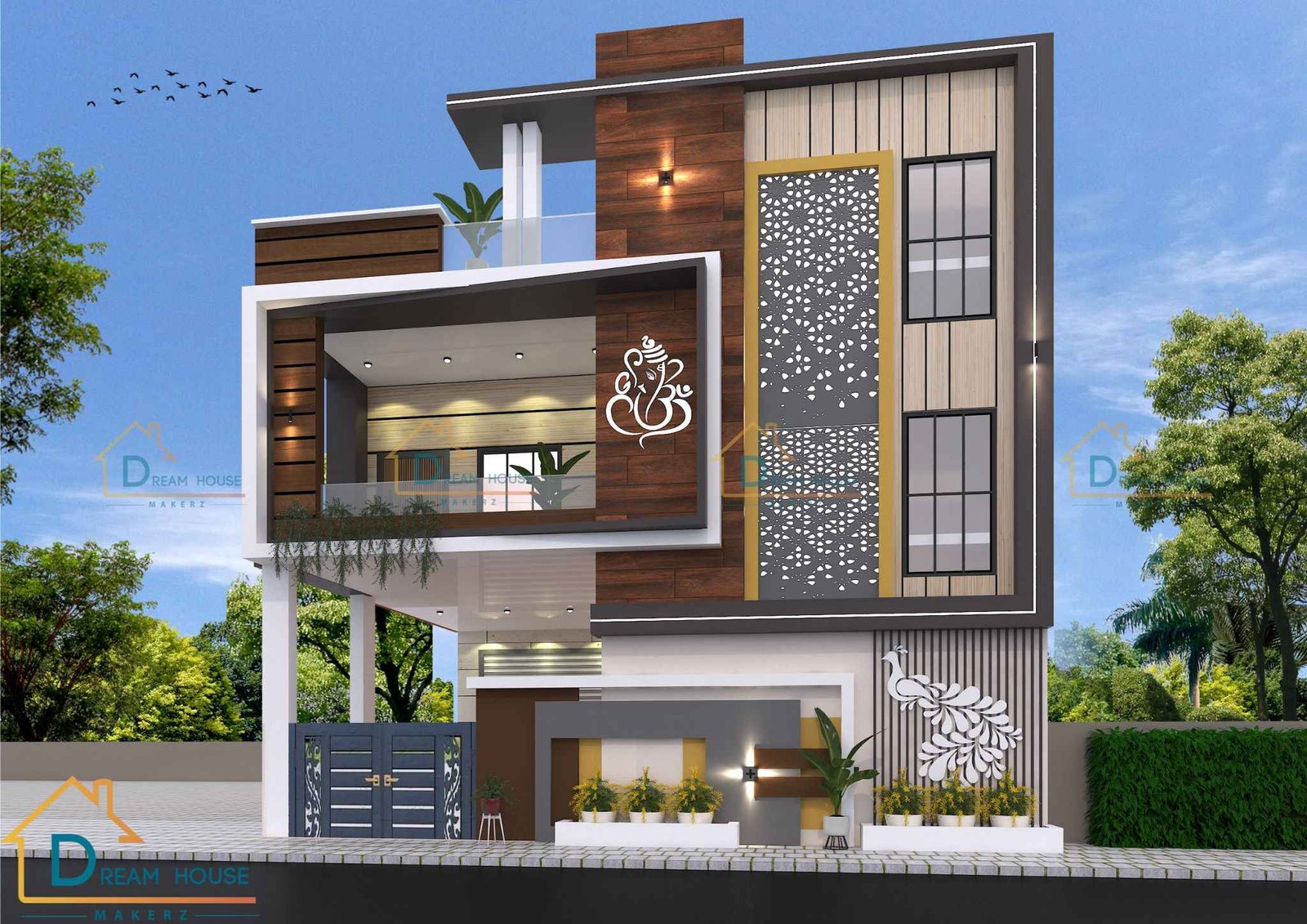 Duplex Modern House Design