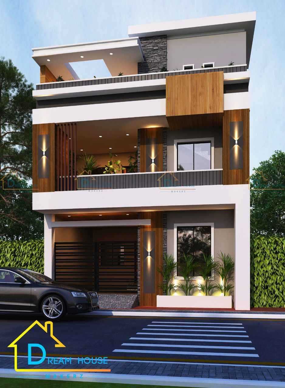 Duplex 3-BHK Modern House Design
