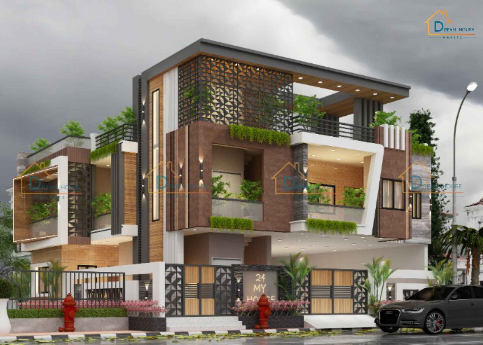 Duplex Ultra-Modern House Design